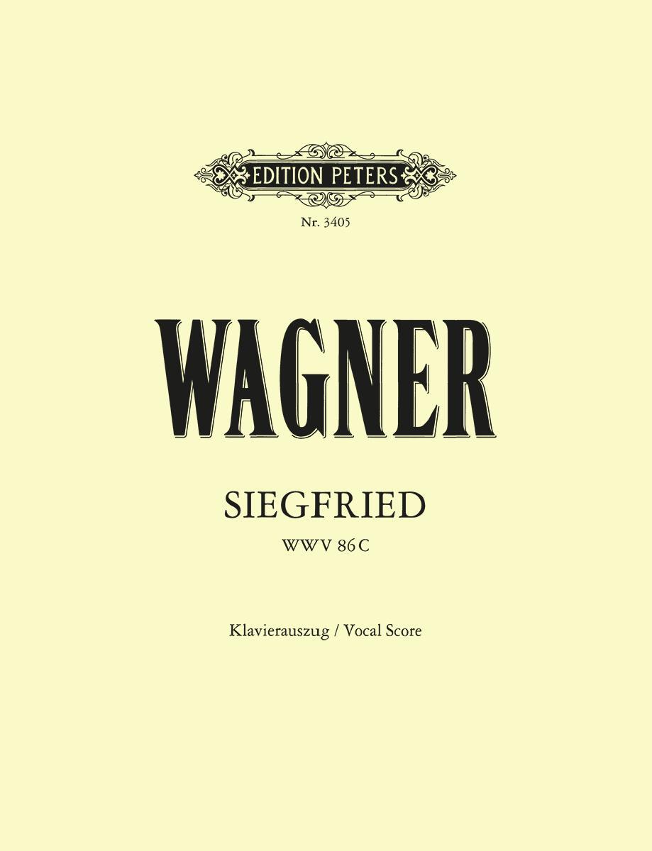 Cover: 9790014016135 | Siegfried (Oper in 3 Akten) WWV 86 C | Klavierauszug | Richard Wagner