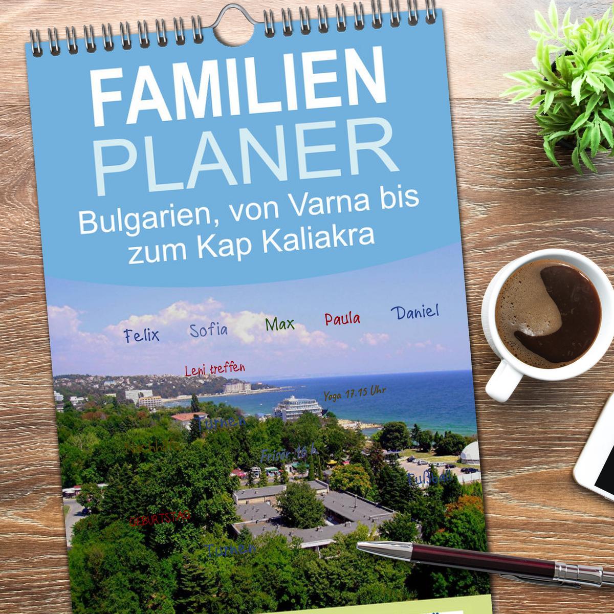 Bild: 9783457109694 | Familienplaner 2025 - Bulgarien, von Varna bis zum Kap Kaliakra mit...