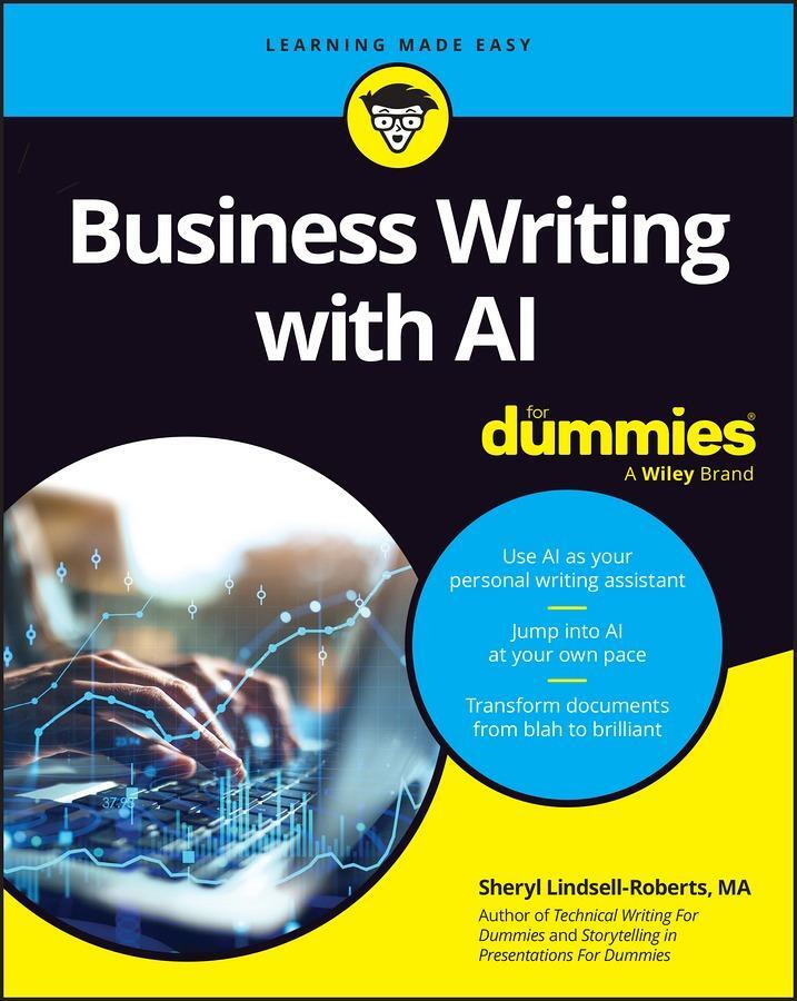 Cover: 9781394261734 | Business Writing with AI for Dummies | Sheryl Lindsell-Roberts | Buch