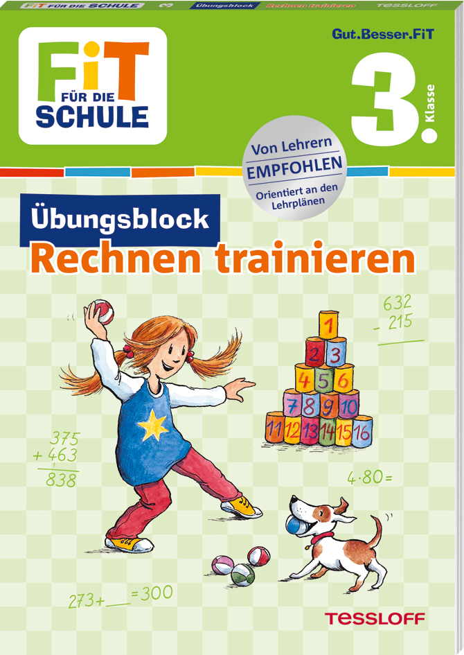 Cover: 9783788623449 | FiT für die Schule. Übungsblock Rechnen trainieren 3. Klasse | Tonte