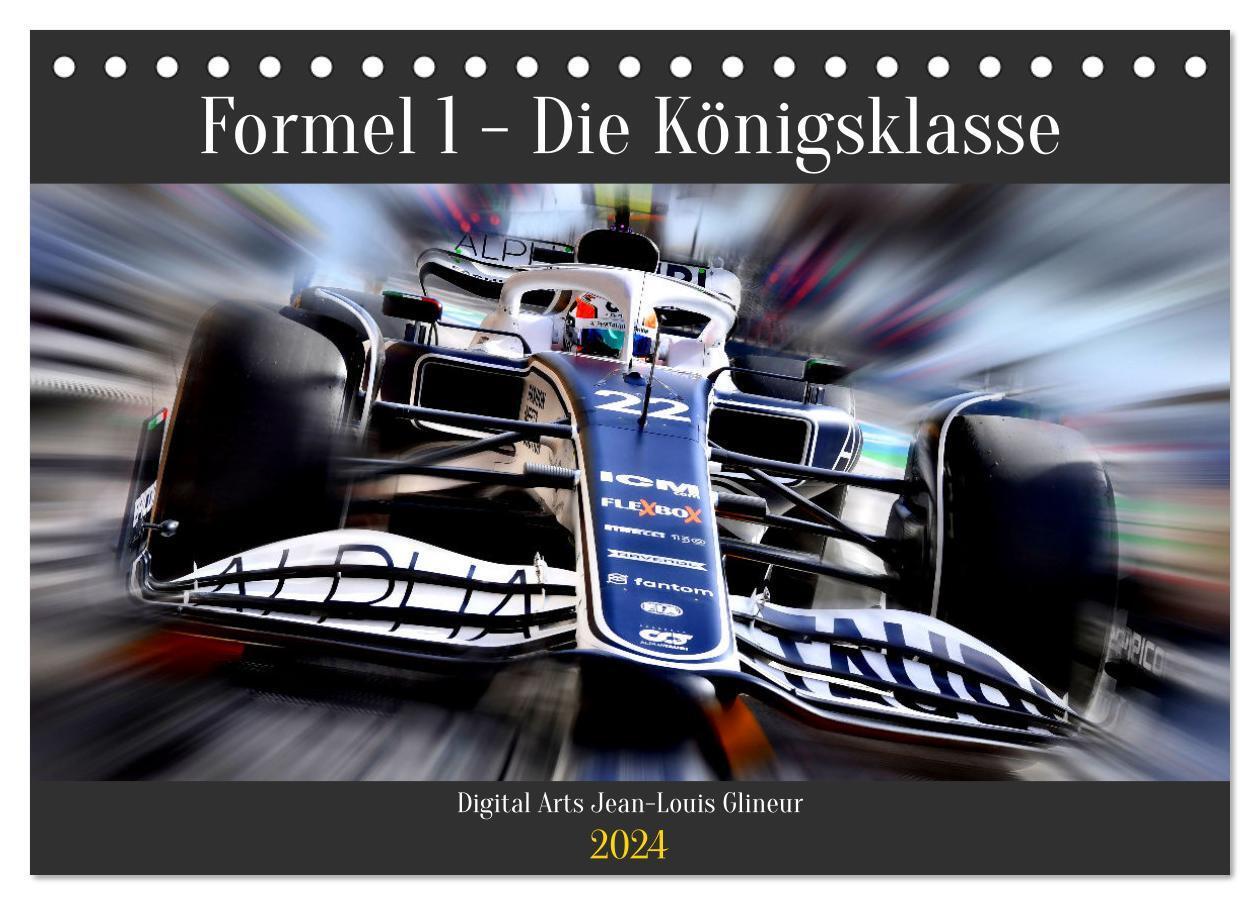 Cover: 9783675982734 | Formel 1 - Die Königsklasse (Tischkalender 2024 DIN A5 quer),...