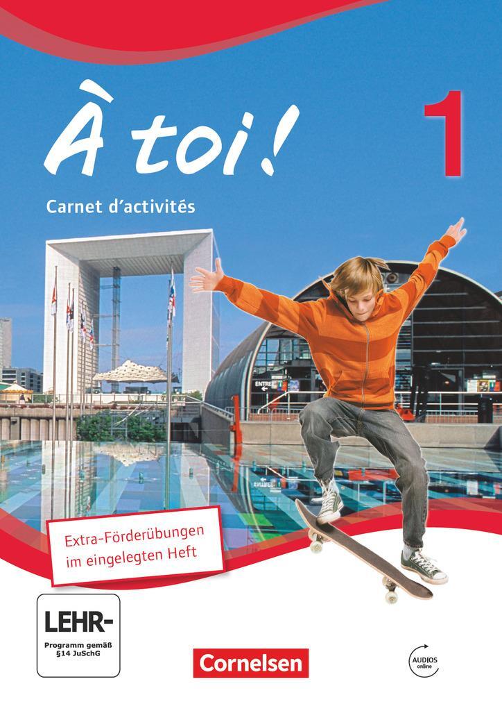 Cover: 9783065204033 | À toi! 01. Carnet d'activités mit Audios online. Schülerversion | 2012