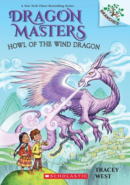 Cover: 9781338635515 | Howl of the Wind Dragon: A Branches Book (Dragon Masters #20) | West