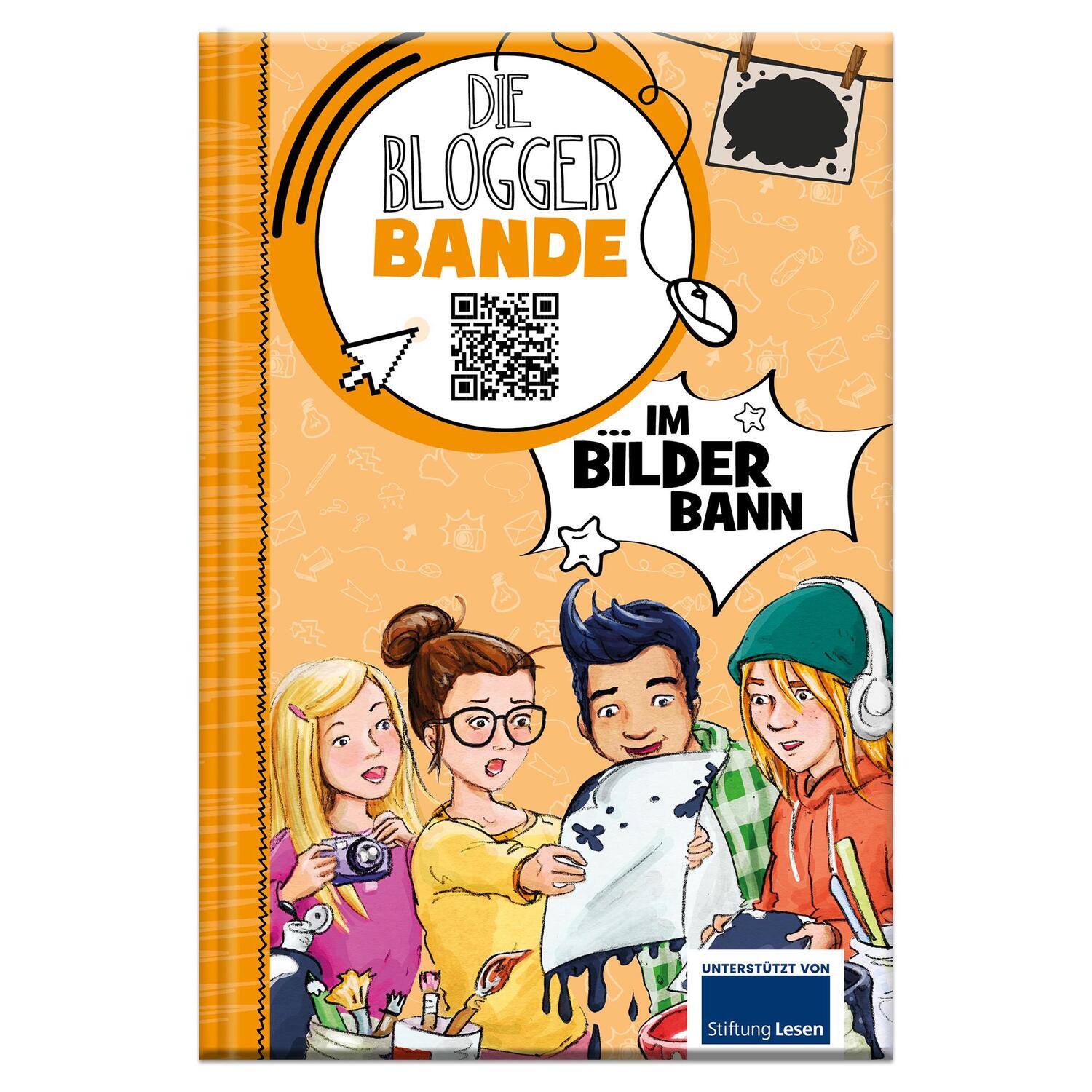 Cover: 9783963472909 | Die Bloggerbande im Bilder-Bann | Detektiv Comic-Roman für Kinder ab 7