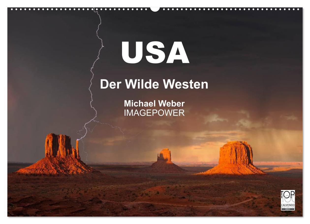 Cover: 9783435799923 | USA - Der Wilde Westen (Wandkalender 2025 DIN A2 quer), CALVENDO...