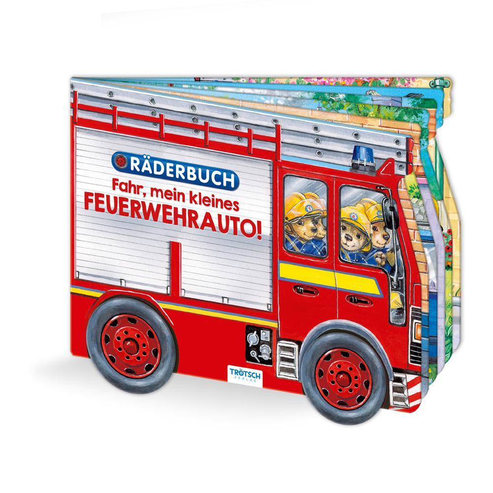 Cover: 9783965528437 | Trötsch Pappenbuch Räderbuch Fahr, mein kleines Feuerwehrauto | Verlag