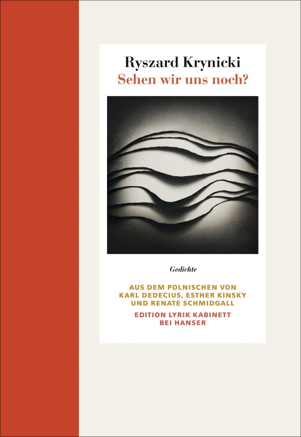 Cover: 9783446254473 | Sehen wir uns noch? | Gedichte. Edition Lyrik Kabinett | Krynicki