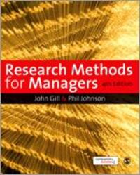 Cover: 9781847870940 | Research Methods for Managers | John Gill (u. a.) | Taschenbuch | 2010