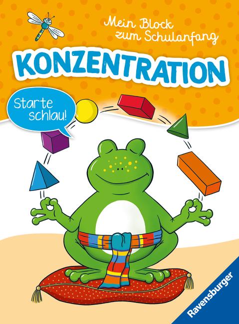 Cover: 9783473489015 | Ravensburger Mein Block zum Schulanfang: Konzentration -...