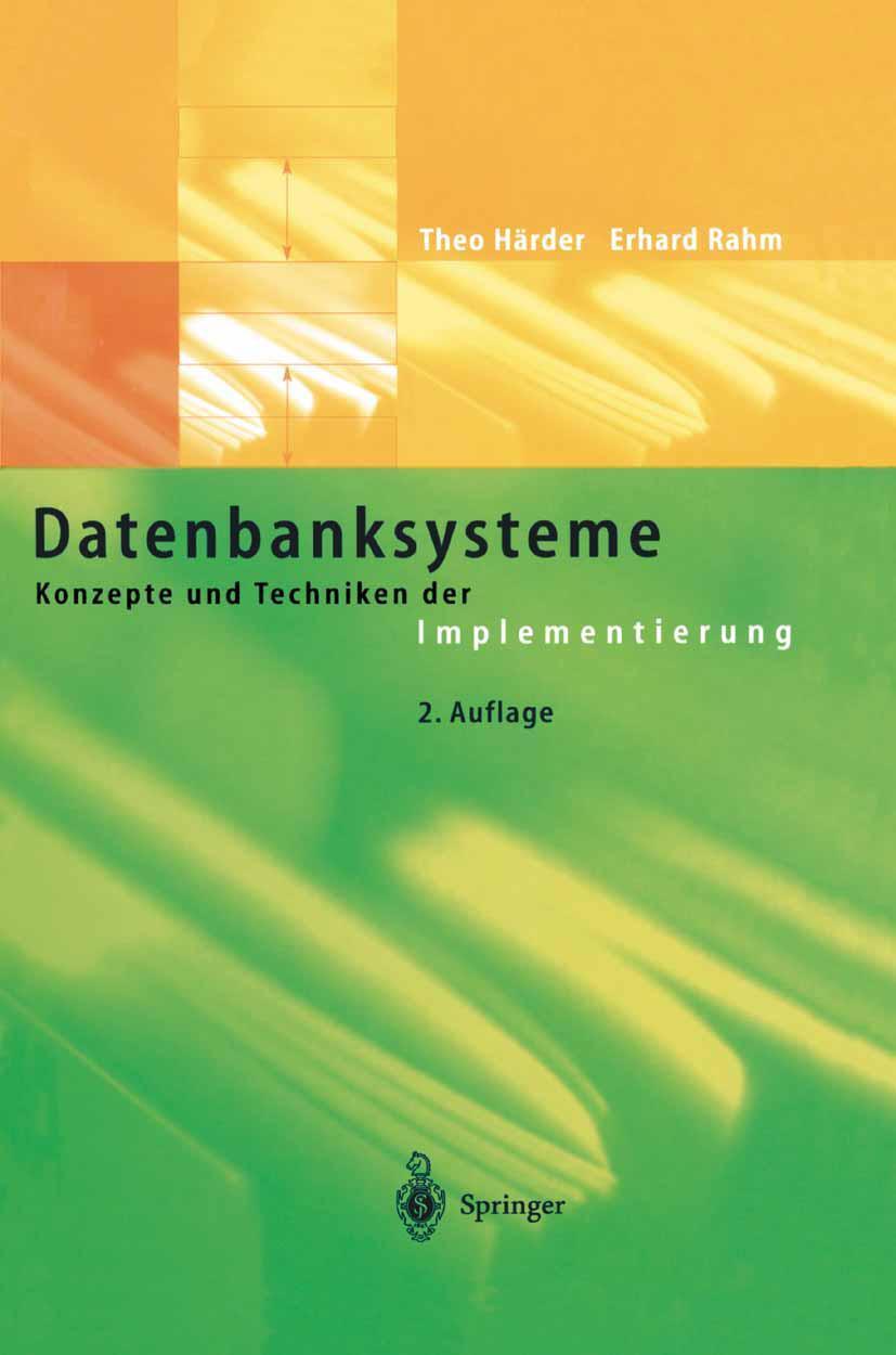 Cover: 9783540421337 | Datenbanksysteme | Konzepte und Techniken der Implementierung | Buch