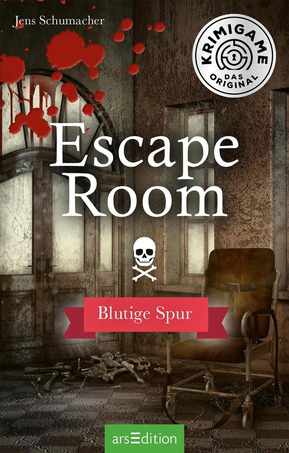 Bild: 4014489125068 | Escape Room. Blutige Spur | Ein Escape-Krimi-Spiel | Jens Schumacher