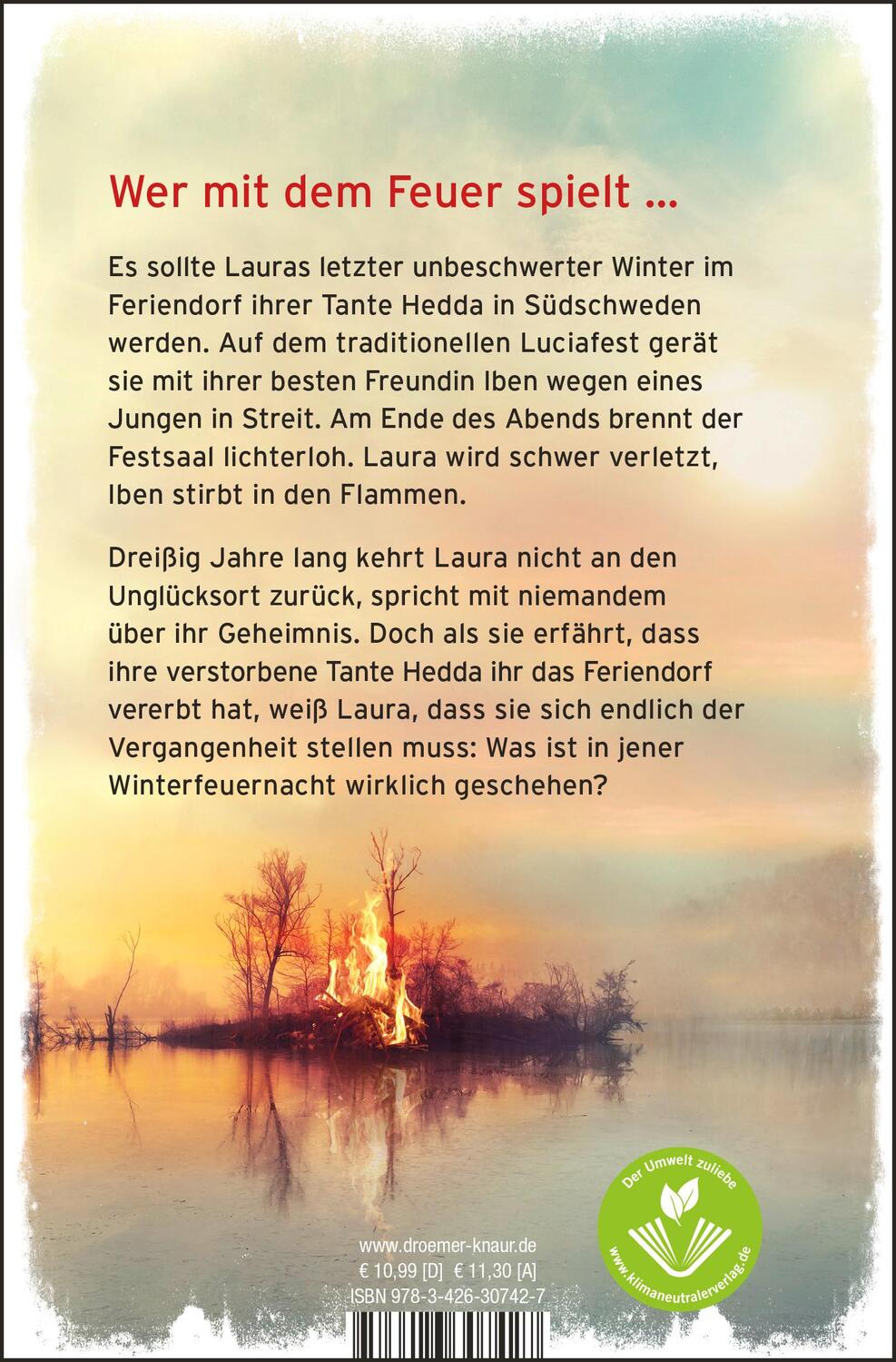 Rückseite: 9783426307427 | Winterfeuernacht | Kriminalroman | Anders De La Motte | Taschenbuch