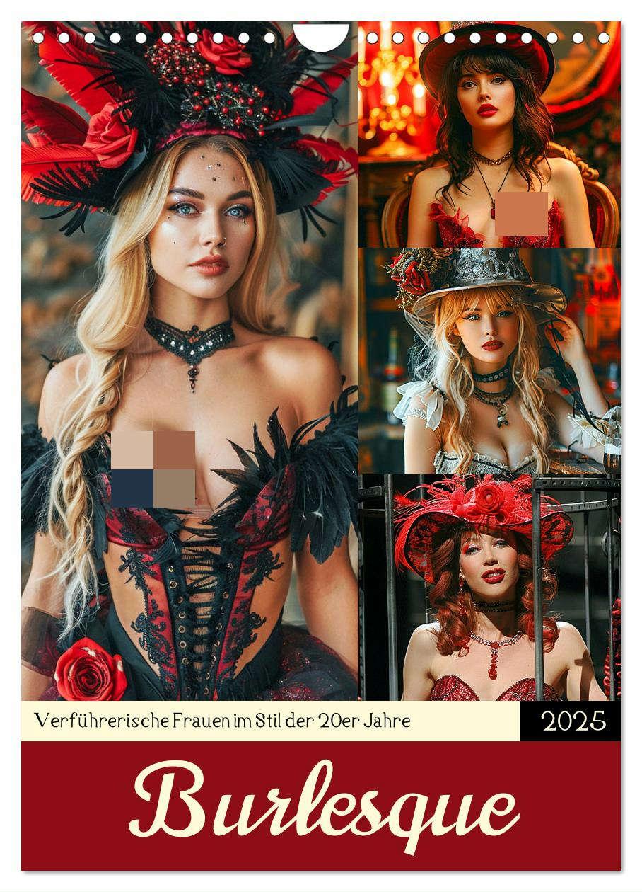 Cover: 9783457015667 | Burlesque. Verführerische Frauen im Stil der 20er Jahre...