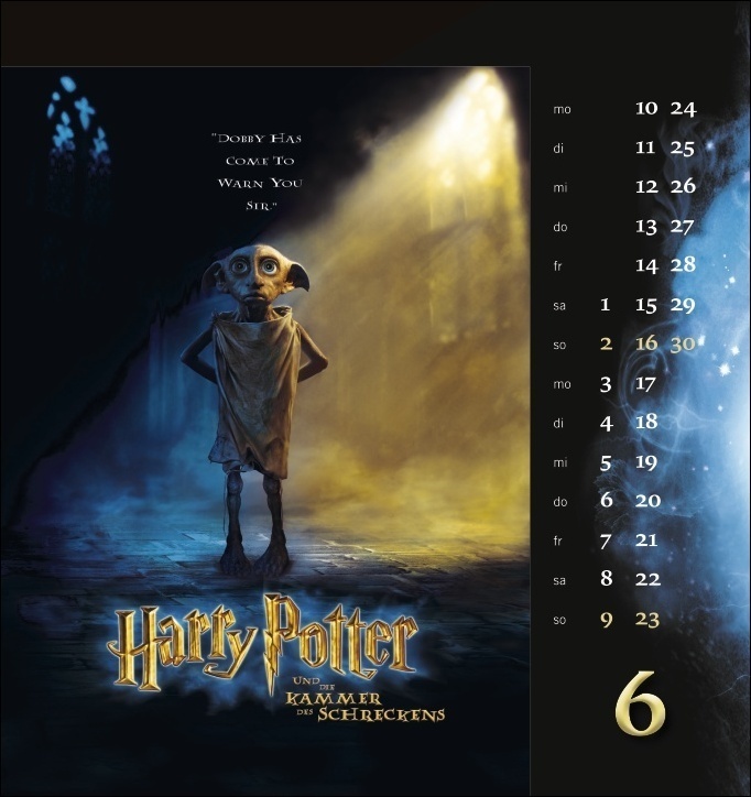 Bild: 9783756403325 | Harry Potter Filmplakate Postkartenkalender 2024. Die tollsten...