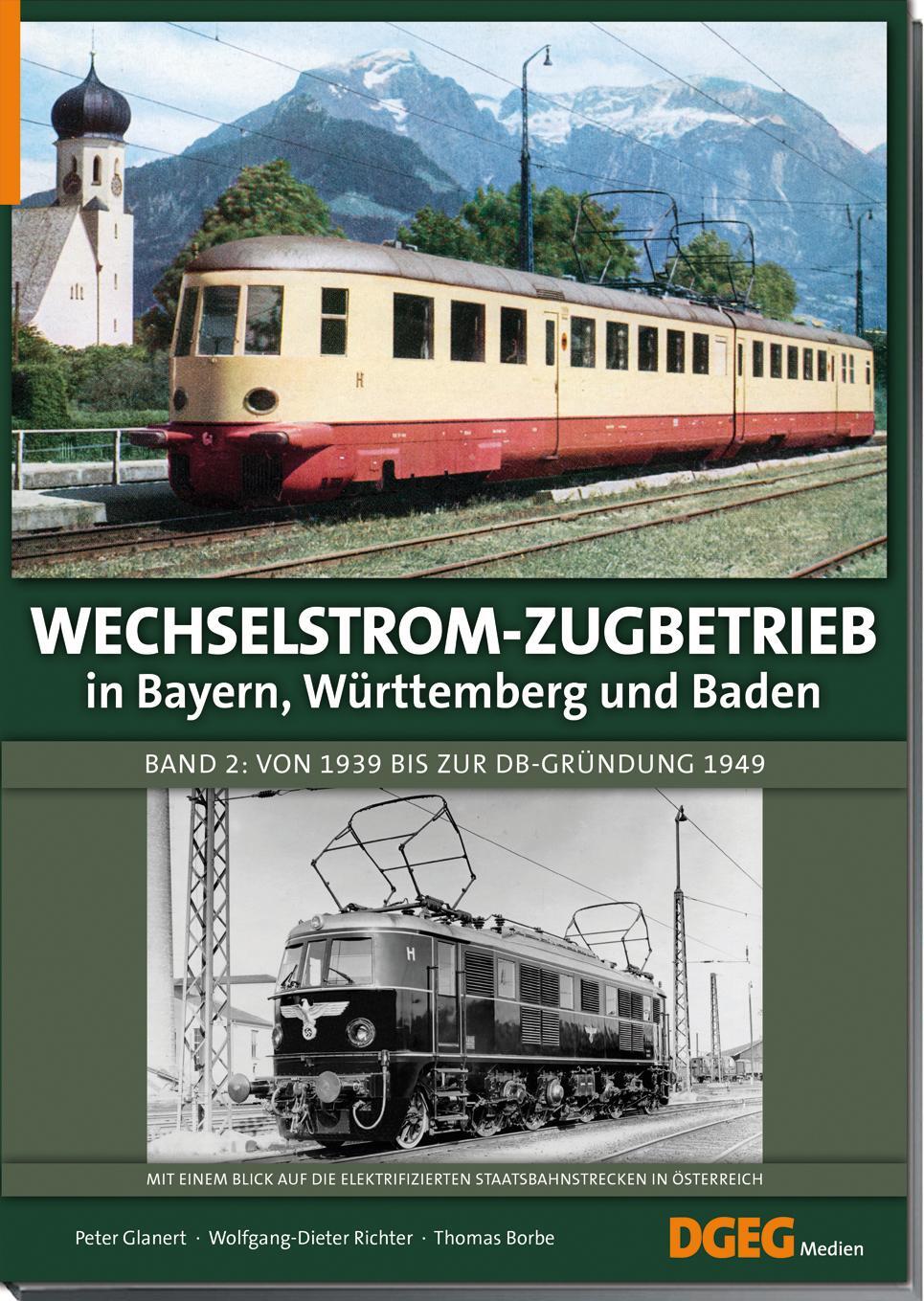 Cover: 9783946594321 | Wechselstrom-Zugbetrieb in Bayern, Württemberg und Baden Band 2 | Buch