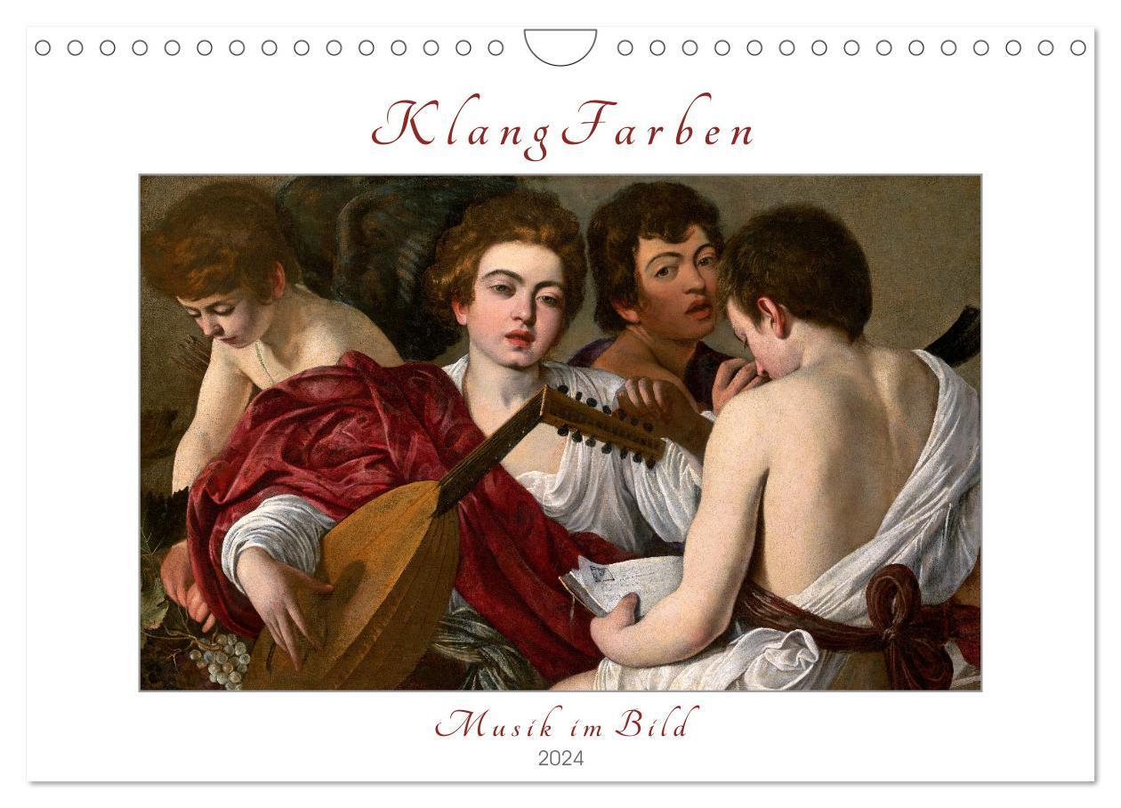 Cover: 9783675439962 | KlangFarben - Musik im Bild (Wandkalender 2024 DIN A4 quer),...