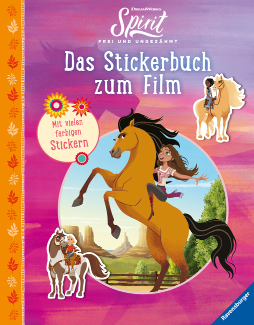 Cover: 9783473496334 | Dreamworks Spirit Frei und Ungezähmt: Das Stickerbuch zum Film | Buch