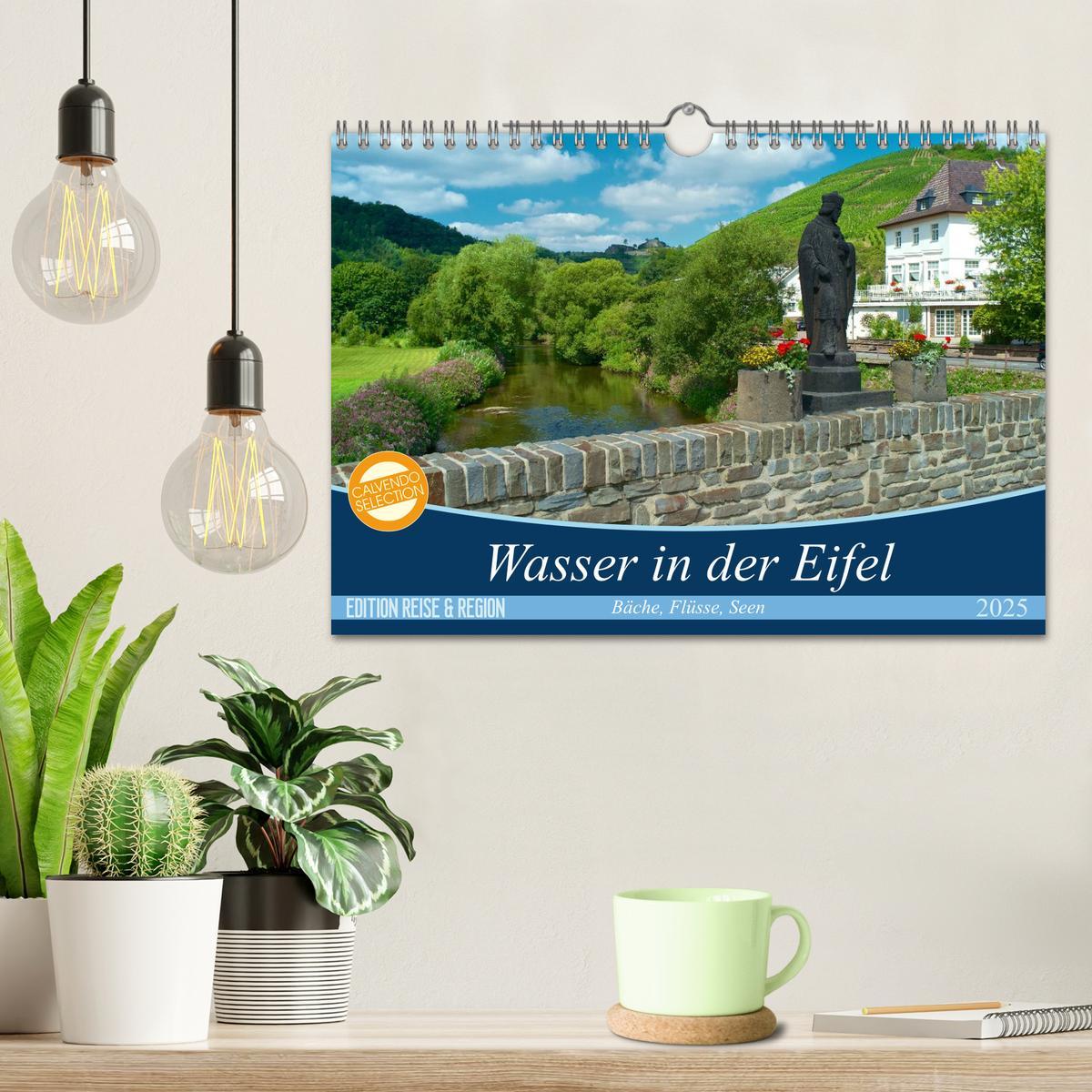 Bild: 9783435785186 | Bäche, Flüsse, Seen - Wasser in der Eifel (Wandkalender 2025 DIN A4...