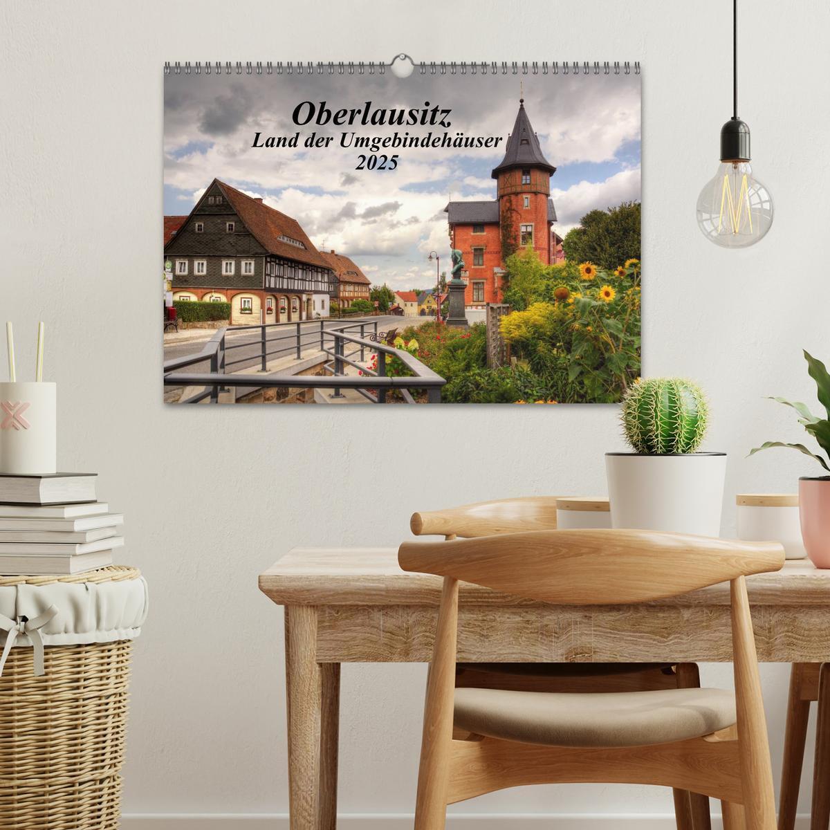 Bild: 9783435670864 | Oberlausitz - Land der Umgebindehäuser (Wandkalender 2025 DIN A3...