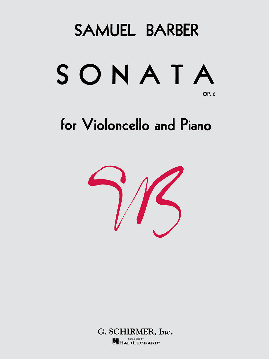 Cover: 73999685701 | Sonata, Op. 6 | Samuel Barber | String Solo | Buch | 1986