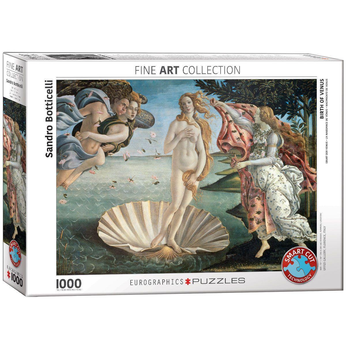 Cover: 628136650014 | Die Geburt der Venus von Sandro Botticelli 1000 Teile | Botticelli