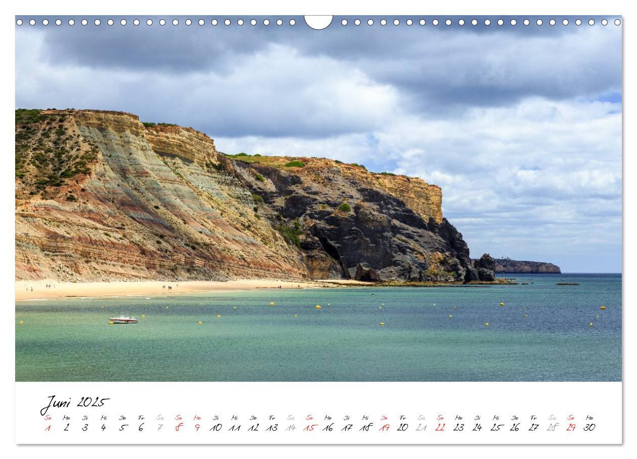 Bild: 9783435655618 | Die portugiesische Atlantikküste - Algarve (Wandkalender 2025 DIN...