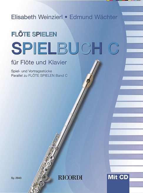 Cover: 9790204229437 | Flöte spielen - Spielbuch Band C (+CD) für Flöte und Klavier