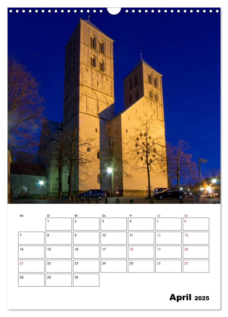 Bild: 9783457028087 | Münster entdecken (Wandkalender 2025 DIN A3 hoch), CALVENDO...