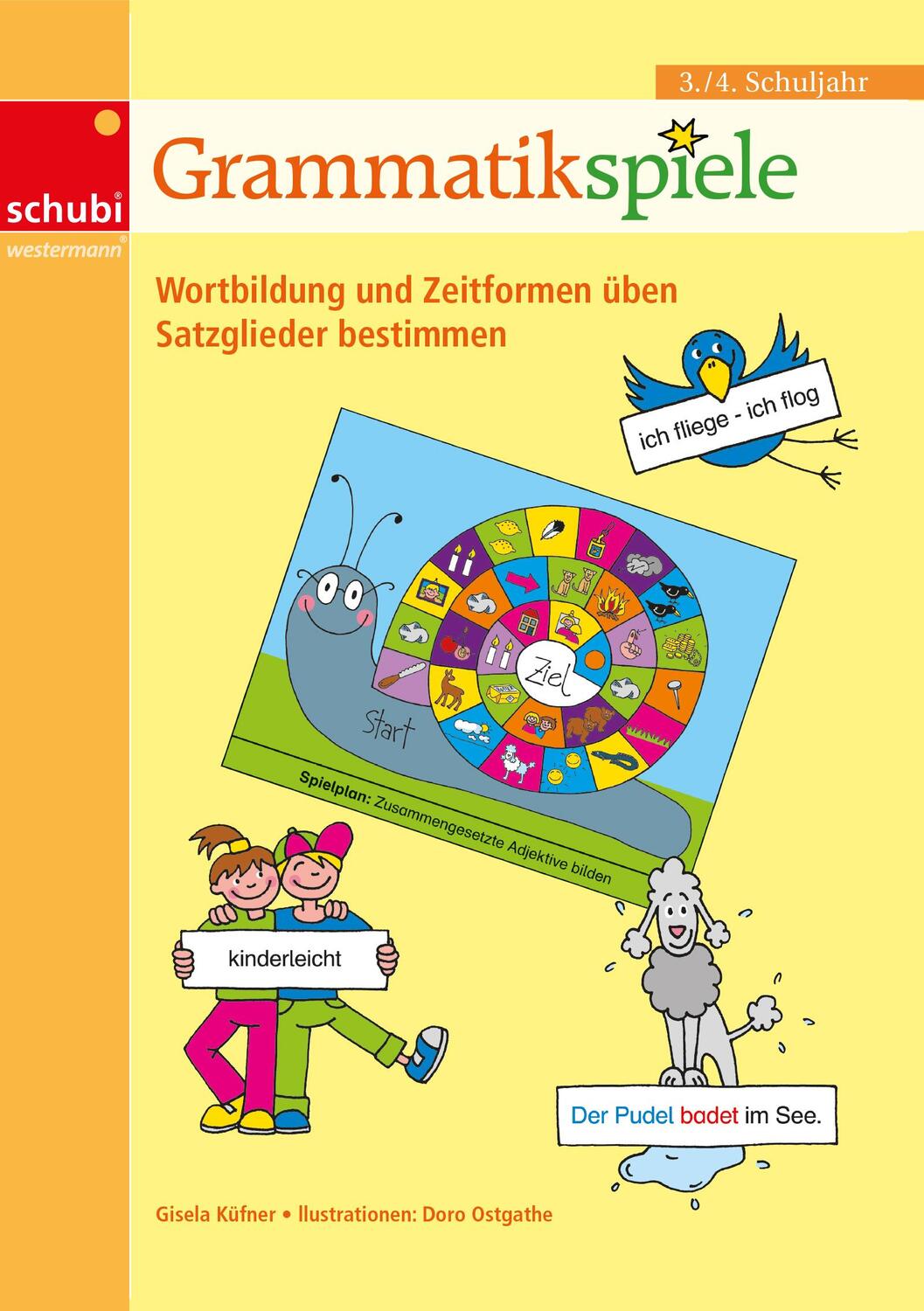 Cover: 9783867233682 | Grammatikspiele. 3. / 4. Schuljahr | Gisela Küfner | Taschenbuch