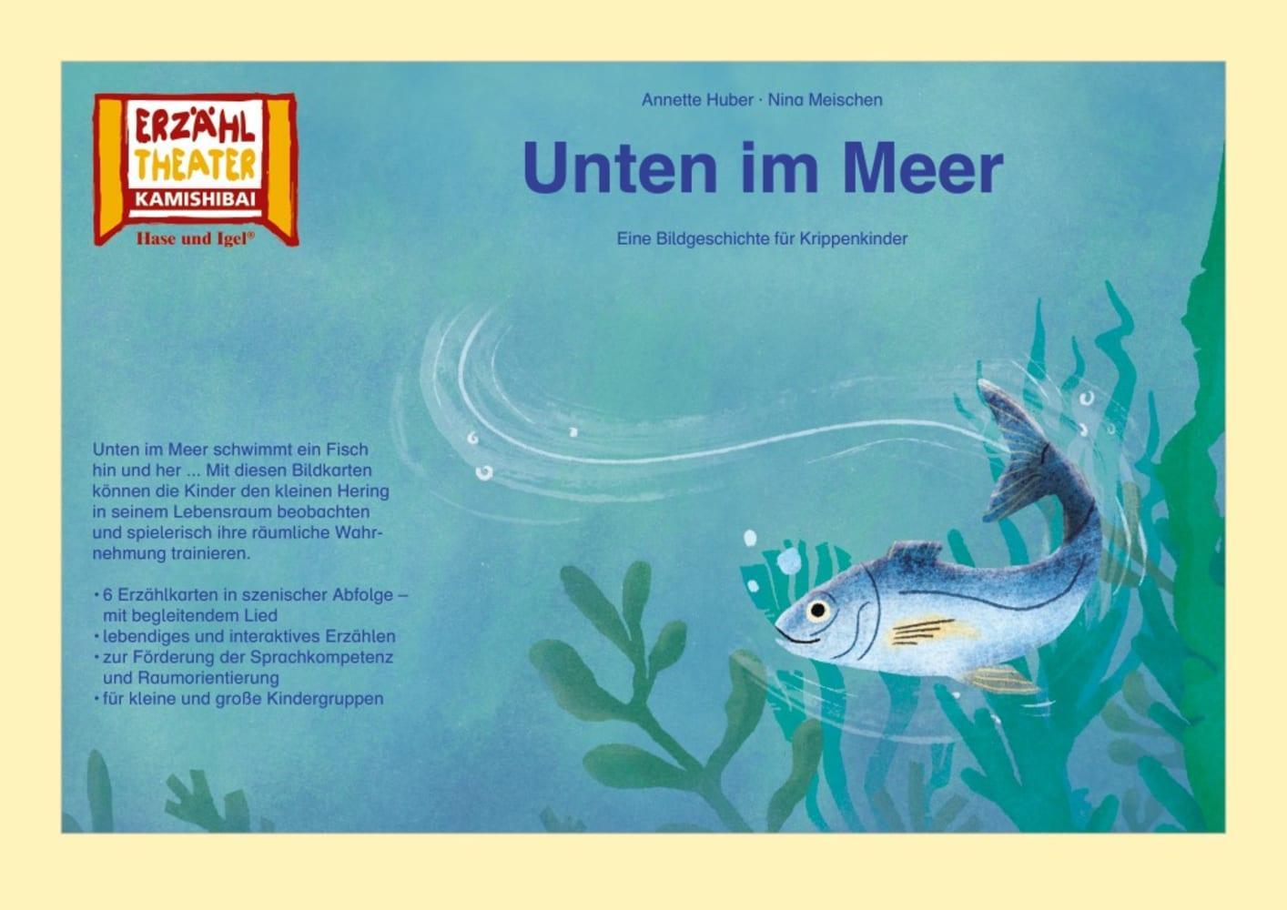 Cover: 4260505831394 | Unten im Meer / Kamishibai Bildkarten | Annette Huber (u. a.) | 6 S.