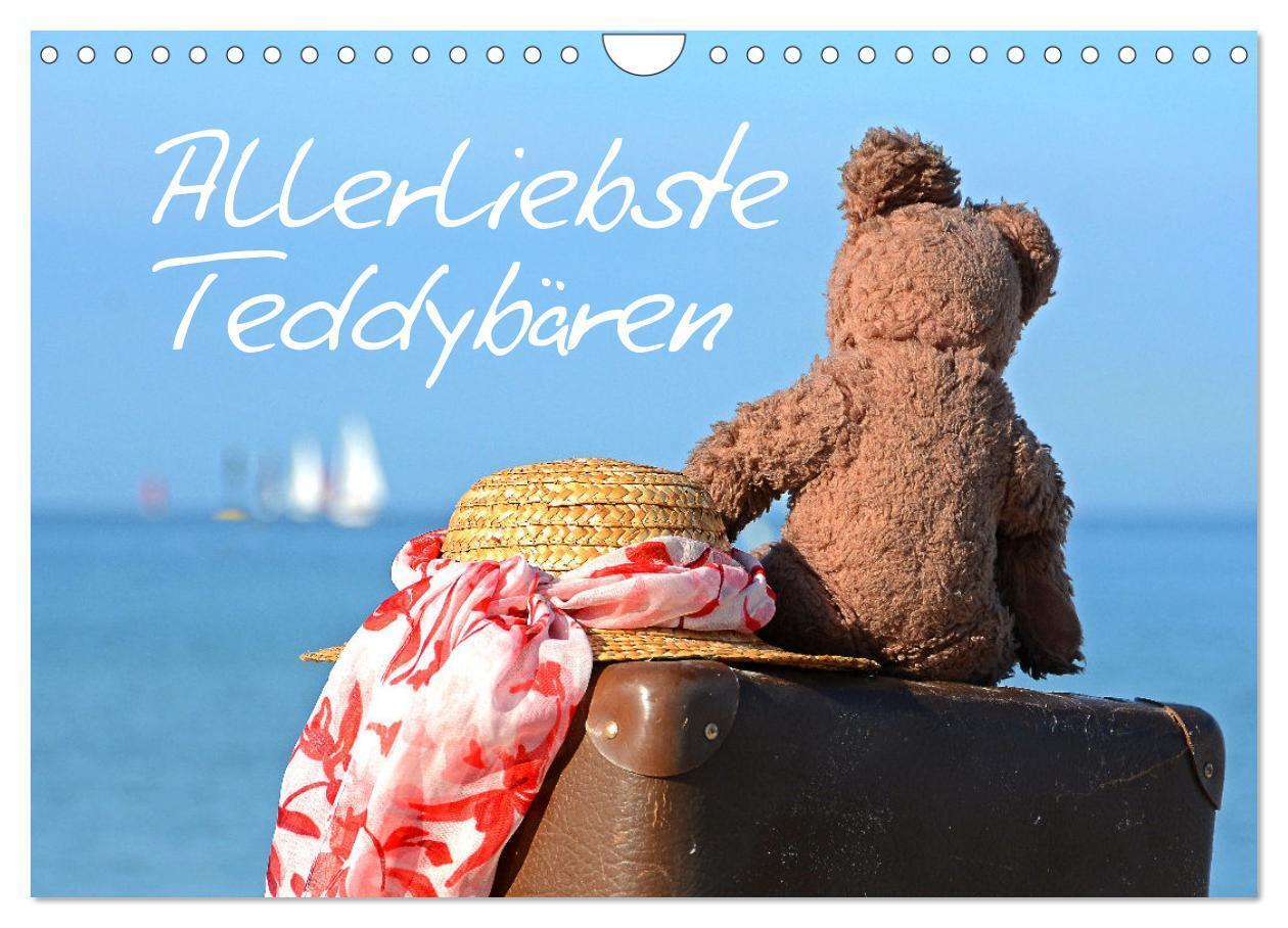 Cover: 9783675915909 | Allerliebste Teddybären (Wandkalender 2024 DIN A4 quer), CALVENDO...