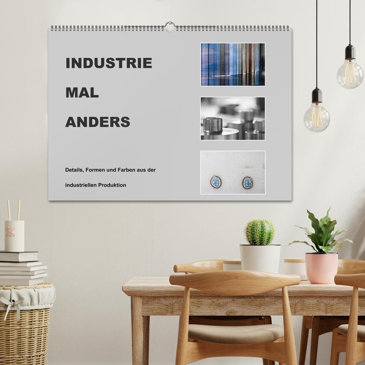 Bild: 9783383760600 | INDUSTRIE MAL ANDERS (Wandkalender 2025 DIN A2 quer), CALVENDO...