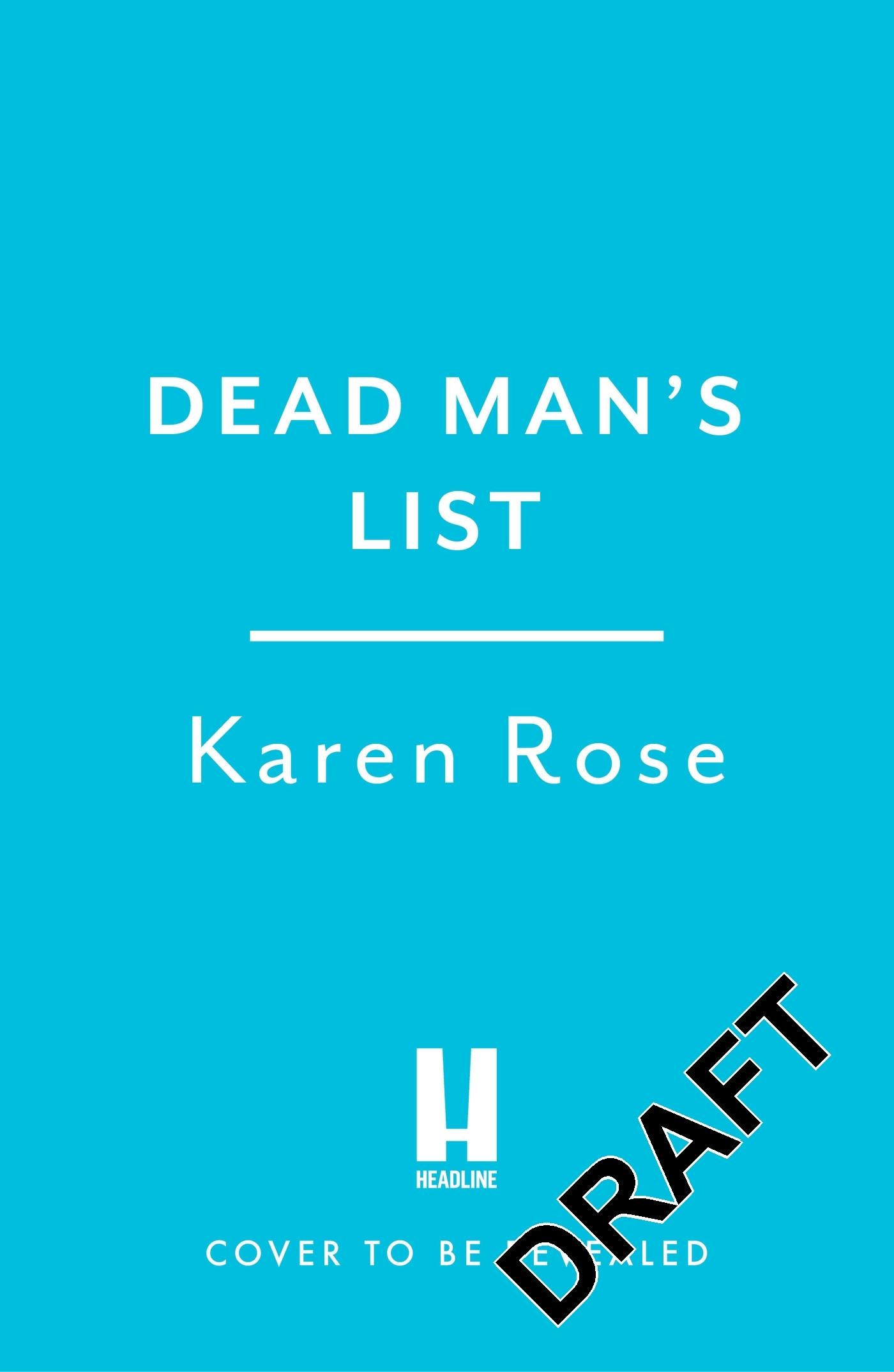 Cover: 9781035414130 | Dead Man's List | the San Diego Case Files book 3 | Karen Rose | Buch