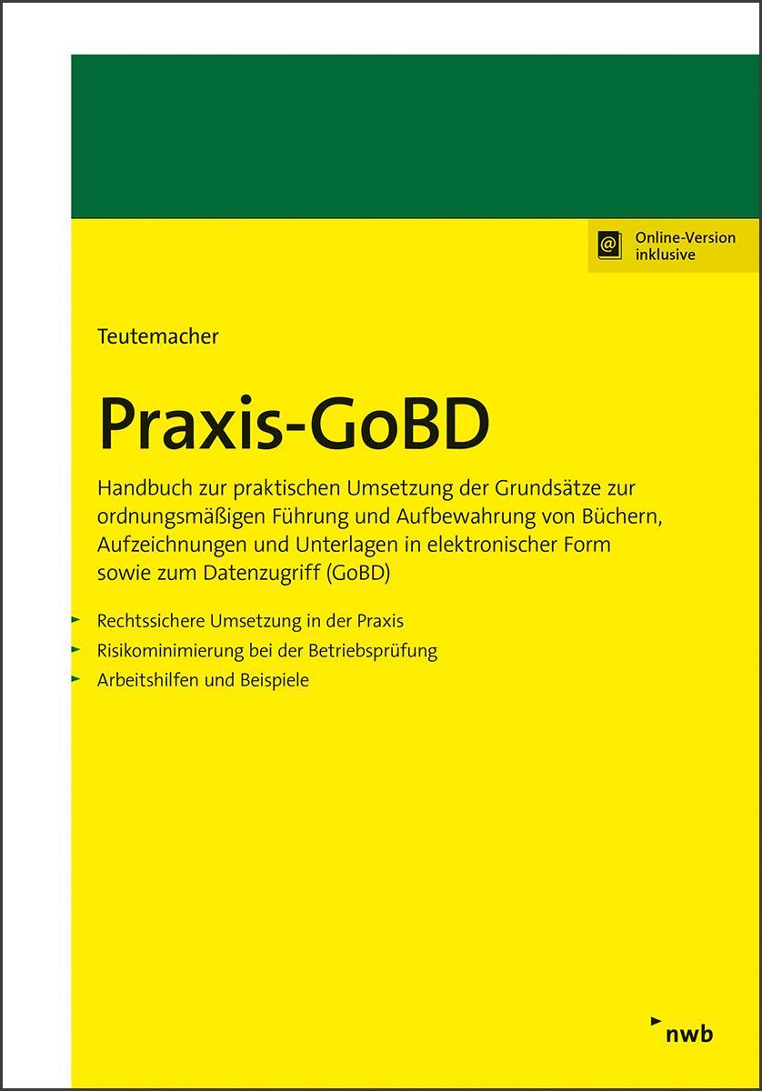 Cover: 9783482667015 | Praxis-GoBD | Tobias Teutemacher | Bundle | 1 Taschenbuch | Deutsch
