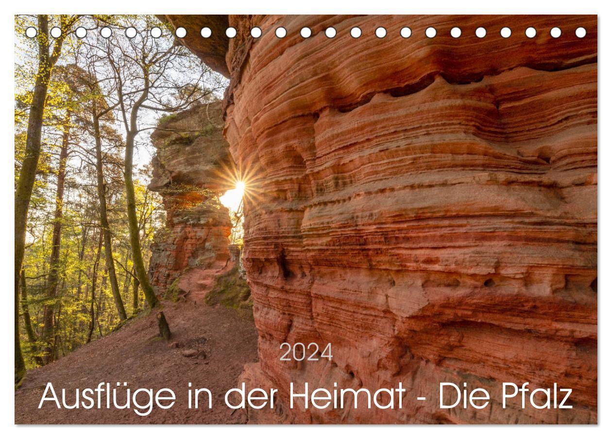 Cover: 9783675553682 | Ausflüge in der Heimat - Die Pfalz (Tischkalender 2024 DIN A5...