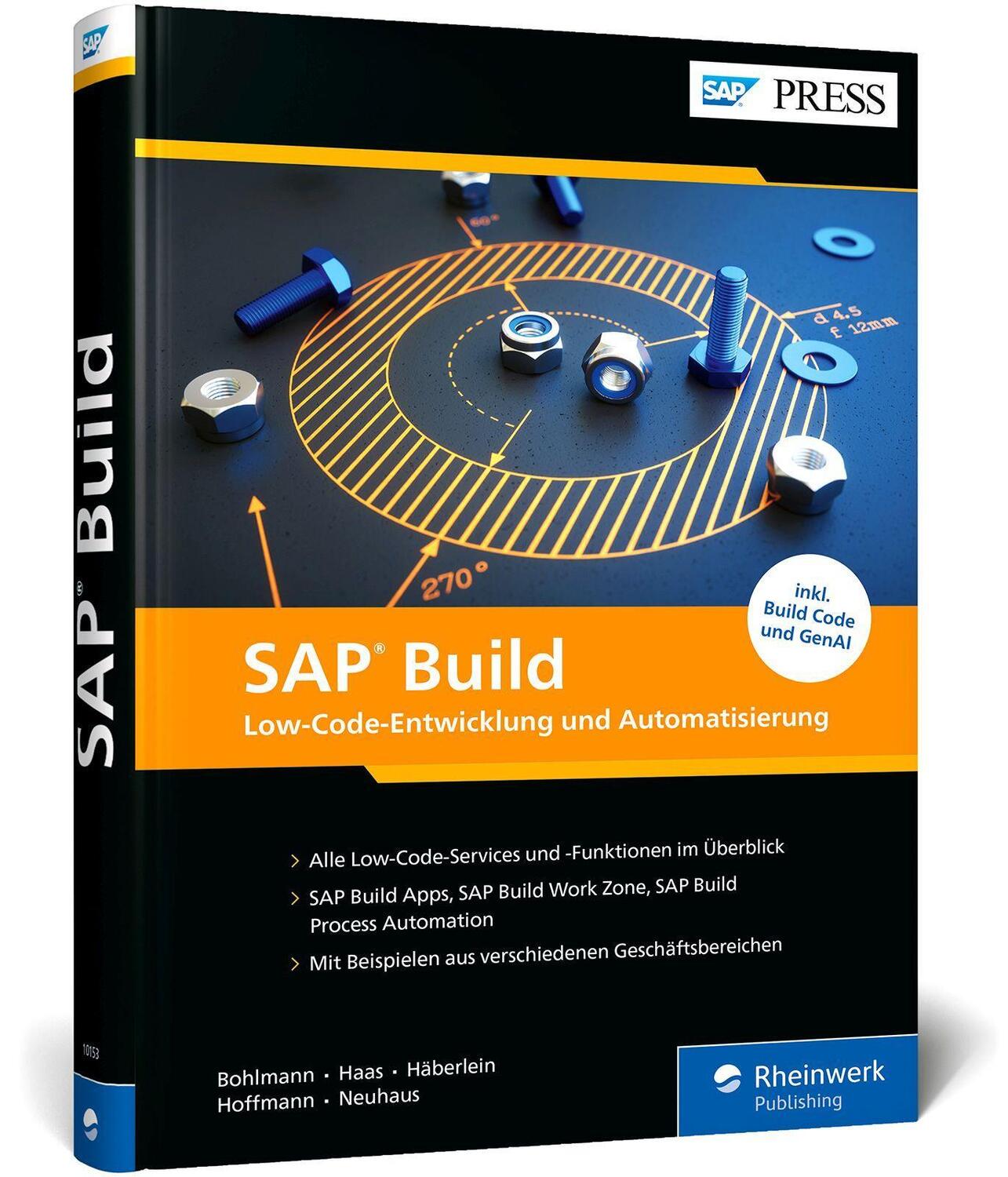 Cover: 9783367101535 | SAP Build | Prozessautomatisierung, Apps und Business Sites | Buch