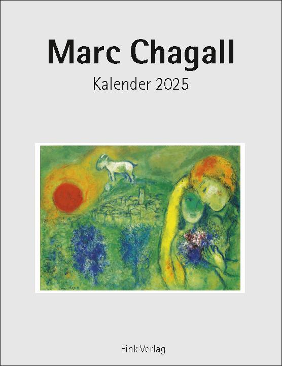 Cover: 9783771720315 | Marc Chagall 2025 | Kunst-Einsteckkalender | Kalender | 12 S. | 2025