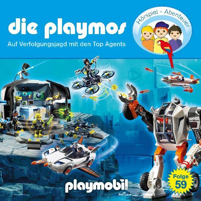 Cover: 4260229662120 | Die Playmos - Auf Verfolgungsjagd mit den Top Agents, 1 Audio-CD | CD