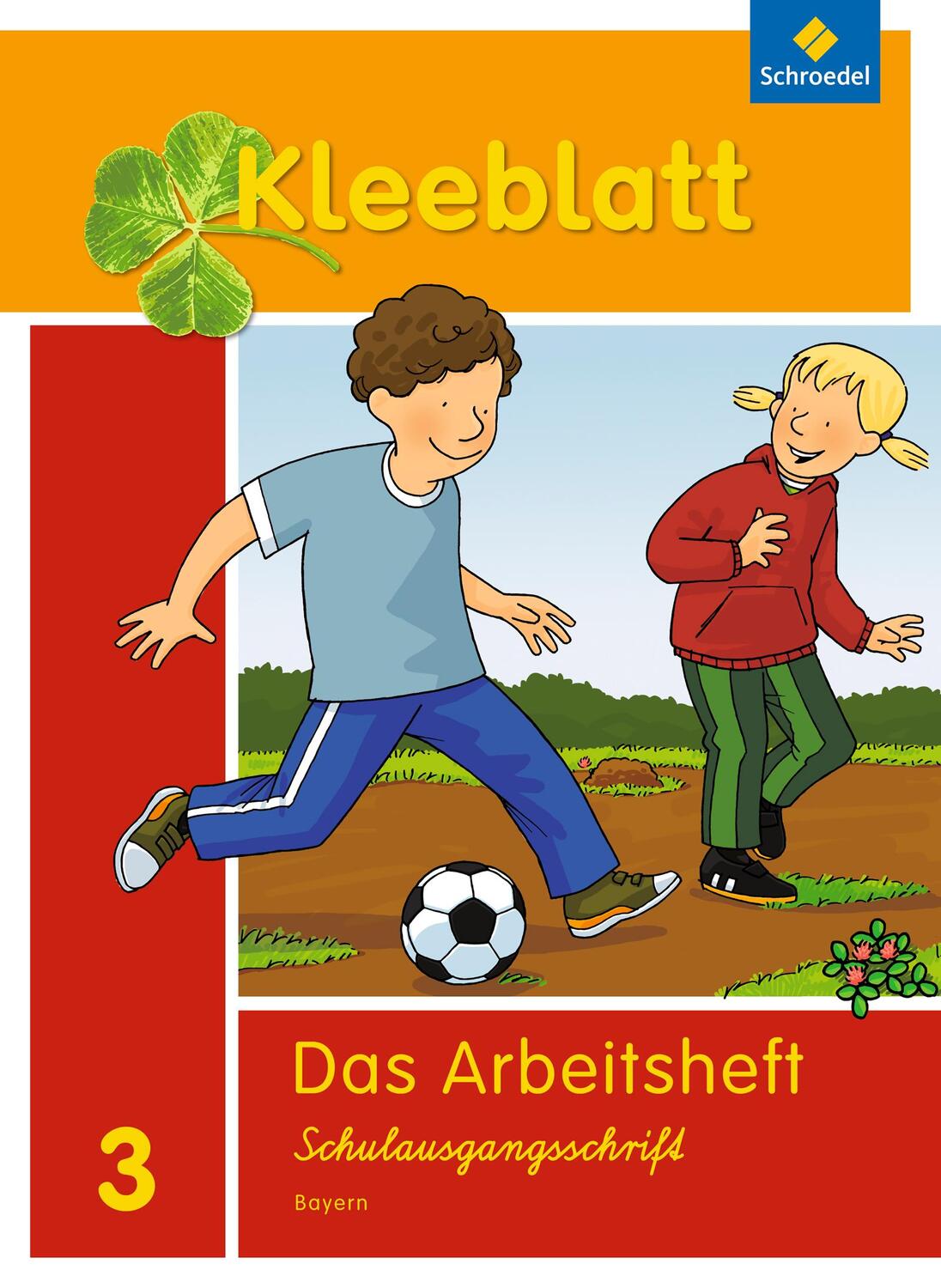 Cover: 9783507434233 | Kleeblatt. Das Sprachbuch 3. Arbeitsheft. Schulausgangsschrift...