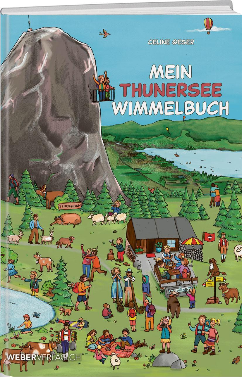 Cover: 9783038183372 | Mein Thunersee Wimmelbuch | Celine Geser | Buch | 16 S. | Deutsch