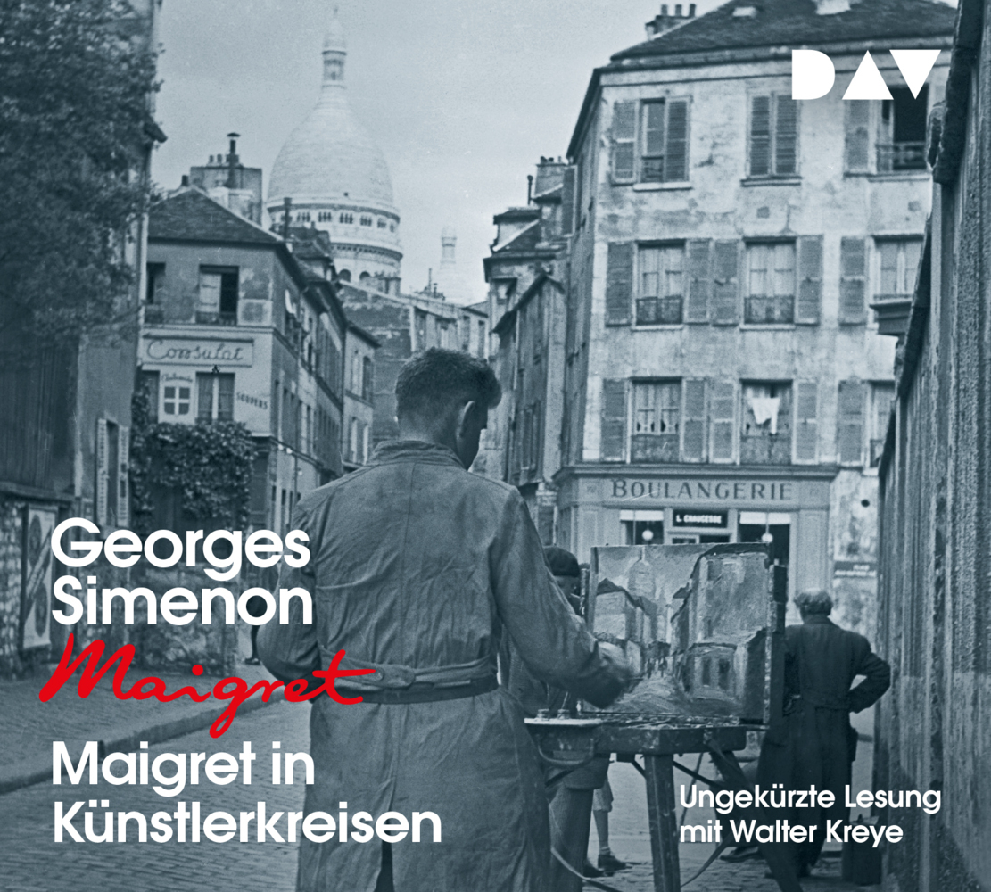 Cover: 9783742412300 | Maigret in Künstlerkreisen, 4 Audio-CDs | Georges Simenon | Audio-CD
