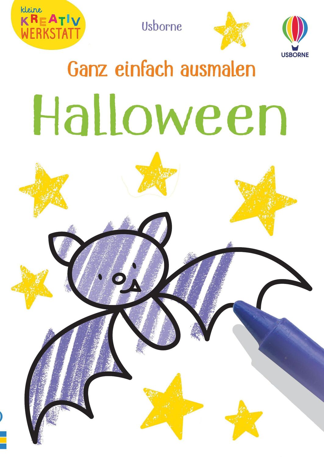 Cover: 9781789415490 | Kleine Kreativ-Werkstatt - Ganz einfach ausmalen: Halloween | Robson