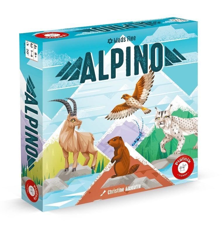 Cover: 9001890671791 | Alpino | Erschaffe neue Lebensräume für die Tiere der Alpen | Spiel