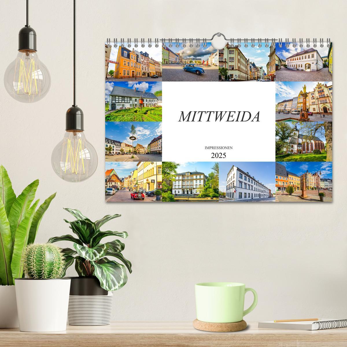 Bild: 9783435236510 | Mittweida Impressionen (Wandkalender 2025 DIN A4 quer), CALVENDO...