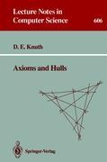 Cover: 9783540556114 | Axioms and Hulls | Donald E. Knuth | Taschenbuch | Paperback | x