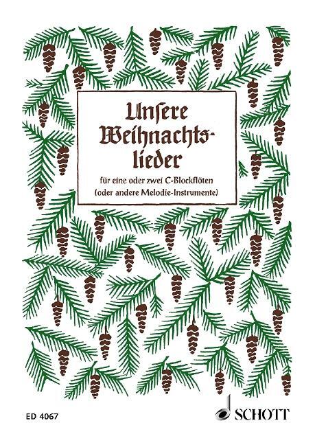 Cover: 9790001048484 | Unsere Weihnachtslieder | Broschüre | (Rückendrahtheftung) | Deutsch
