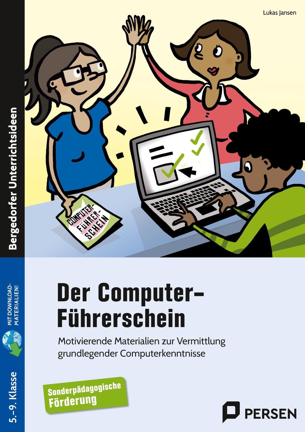 Cover: 9783403209478 | Der Computer-Führerschein - SoPäd Förderung | Lukas Jansen | Bundle