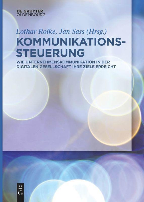 Cover: 9783110440478 | Kommunikationssteuerung | Jan Sass (u. a.) | Buch | VII | Deutsch
