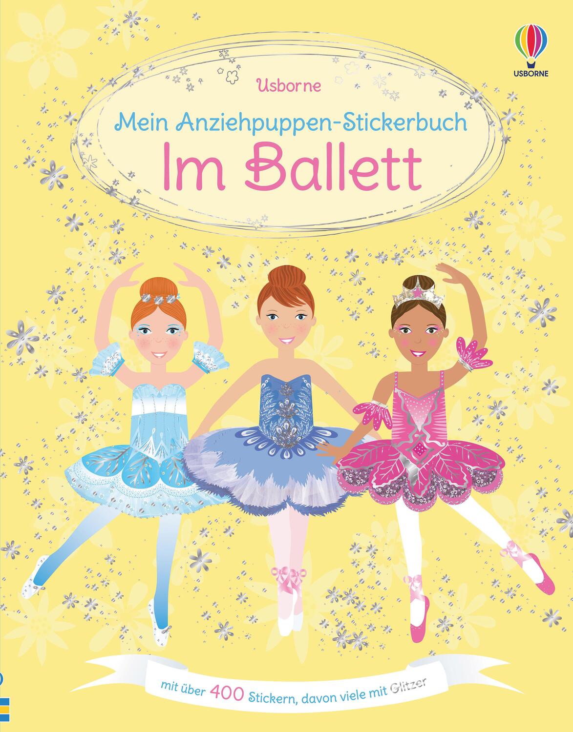 Cover: 9781789415094 | Mein Anziehpuppen-Stickerbuch: Im Ballett | Fiona Watt | Taschenbuch