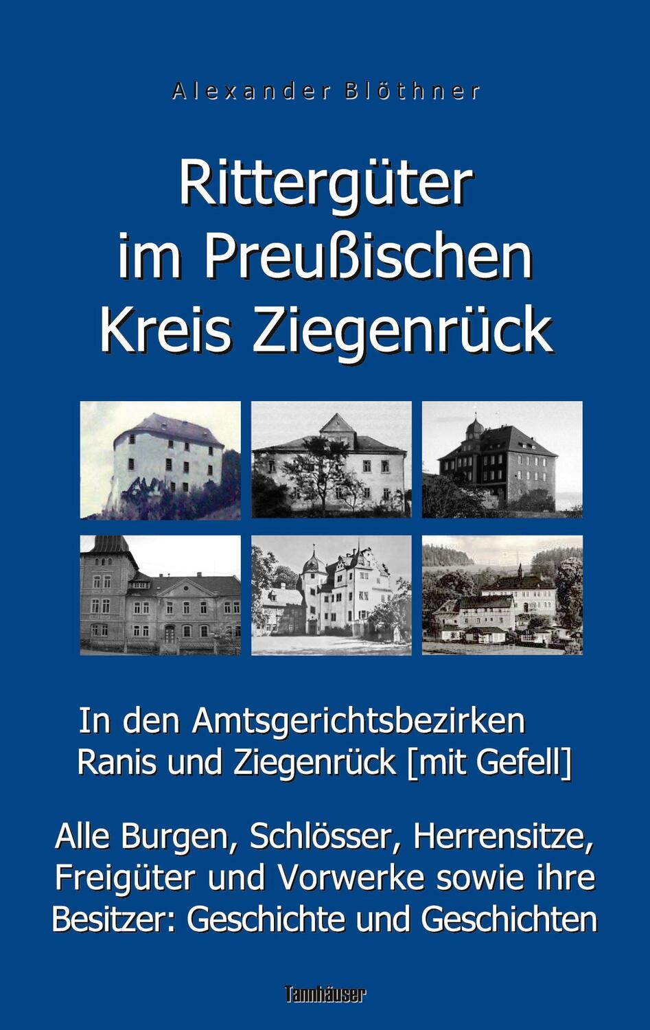 Cover: 9783759706775 | Rittergüter im Preußischen Kreis Ziegenrück in den...